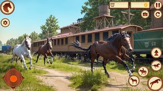 Wild Horse Family Riding Game - Screenshot 2