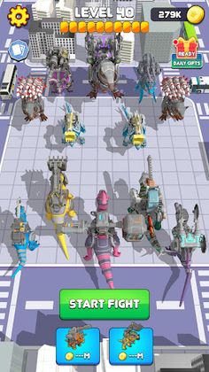 Weapon Dinosaur Fight Squad - Screenshot 1