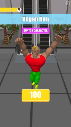 Vegan Run - Screenshot 2