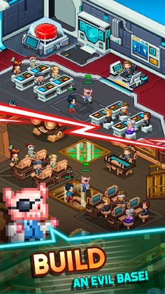 Tap Tap Evil: Idle Cash 8 bit - Screenshot 1