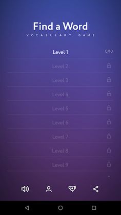 Word search game - Screenshot 1