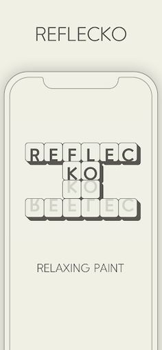 Reflecko - Relaxing Paint - Screenshot 1