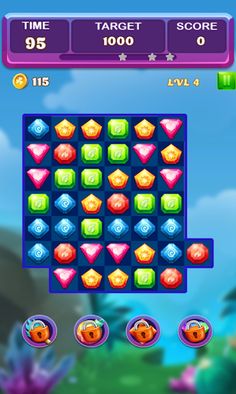 Diamond Crush - Jewels & Gems - Screenshot 3