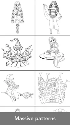 Princess Coloring Books - Screenshot 2
