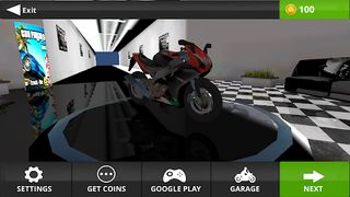 3D simulation motorcycle - Screenshot 3