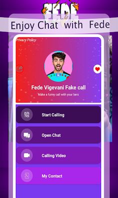 Like Fede Vigevani Video Call - Screenshot 3