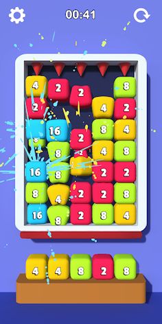 2048 Cube Push: Number Puzzle - Screenshot 3