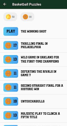 Basketball Puzzles - Screenshot 2