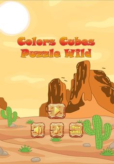Colors Cubes Puzzle Wild - Screenshot 1