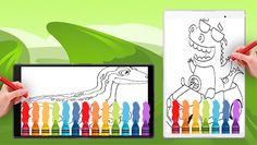 Dinosaur Colouring Pages Book - Screenshot 2
