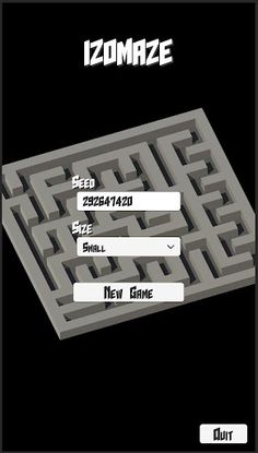 Izomaze - Screenshot 1