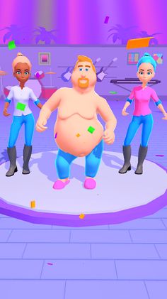 Fat Dance Revolution - Screenshot 1