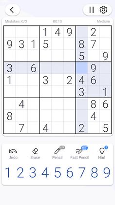 Sudoku - Classic Sudoku Puzzle - Screenshot 2