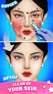 ASMR Doctor Game: Makeup Salon - Screenshot 1