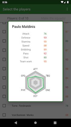 Balance your teams - Screenshot 2