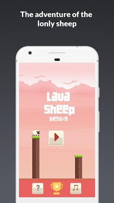 Lava Sheep - Volcano Jump - Screenshot 1