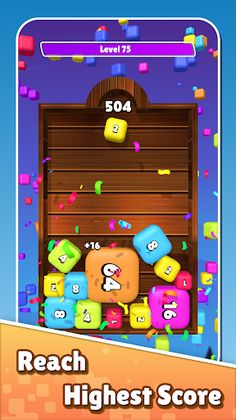 2048 3D Merge Cube Game - Screenshot 4