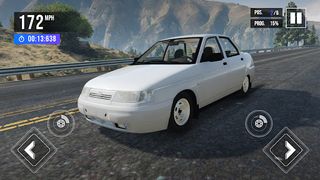 VAZ 2110 Russian Car Driving - Screenshot 1