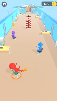 Chair Drag Racing - Screenshot 2