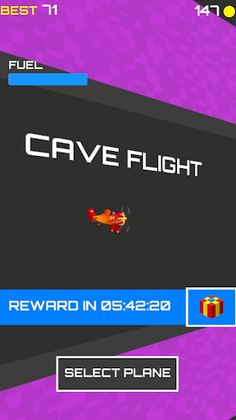 Cave Flight - Screenshot 1