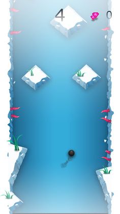 Slide Rolling Ball rush game - Screenshot 2