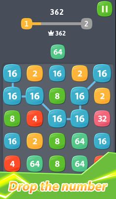 2048 - Merge Colors Puzzle - Screenshot 4