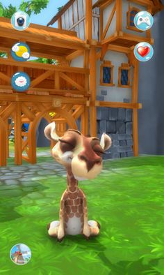 My Talking Giraffe - Screenshot 2