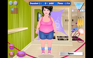 Fat To Slim Fitness Girl Game - Screenshot 3