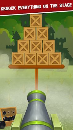 Knock Down Boxes: Hit Ball - Screenshot 1
