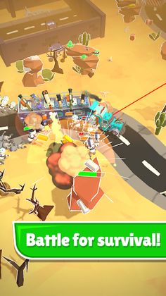 Desert Truck: Rage Road Battle - Screenshot 1