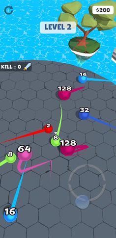 2048 Balls 3D - Screenshot 1