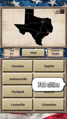 USA Geography - Quiz Game - Screenshot 4