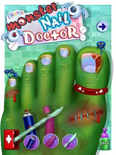Crazy Monster Toe Nail Doctor - Screenshot 1