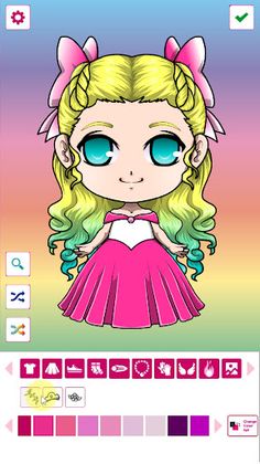 Mega Kawaii Chibi Avatar Maker - Screenshot 2