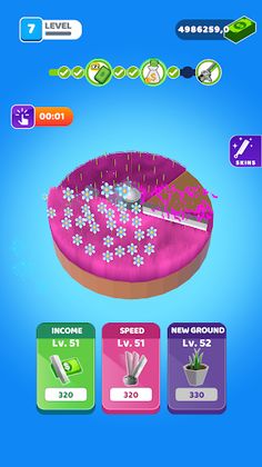 Idle Lawn Mower:Cut Grass Grow - Screenshot 3