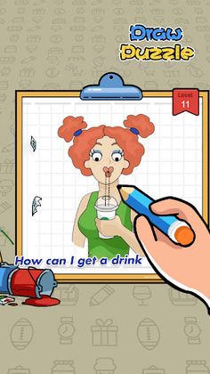 Draw Puzzle:game online - Screenshot 3