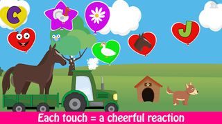 Babies Balloon Pop game - Screenshot 1