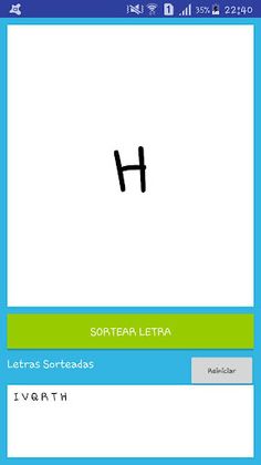 Stop - Sortear Letras - Screenshot 1