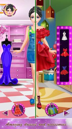 Princess Makeup and Dress Up S - Screenshot 2