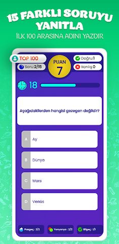 Yanıtla - Bilgi Yarışması - Screenshot 3