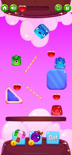 Red & Blue Blob Lover - Screenshot 1