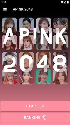 Apink 2048 Game - Screenshot 2