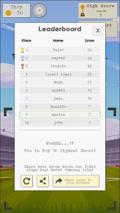Timbang Bola (Soccer Juggling) - Screenshot 2