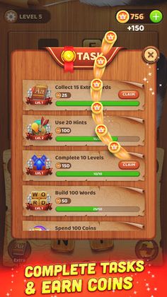 Word Connect -CrossWord Puzzle - Screenshot 4