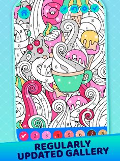 Funny Doodle Coloring Book - Screenshot 3