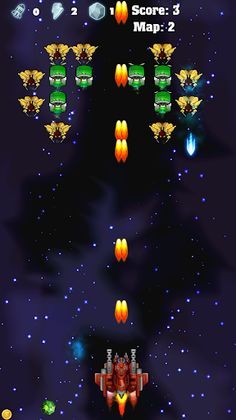Space Shooter: New galaxy atta - Screenshot 3