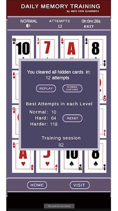 Daily Memory Training - Screenshot 2