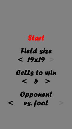 Fast Tic Tac Toe Configurable - Screenshot 3