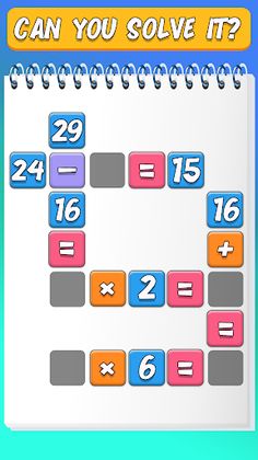 Math Games Cross Match Puzzle - Screenshot 1
