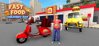 Fast Food Delivery Bike Game - Screenshot 1